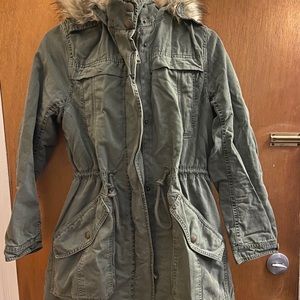 American Eagle winter jean jacket